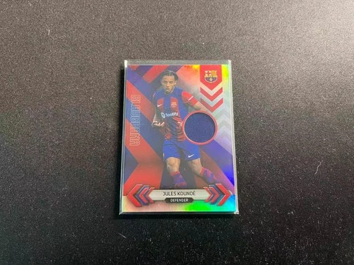 Jules Kounde 2023 Topps FC Barcelona Team Set Silver
