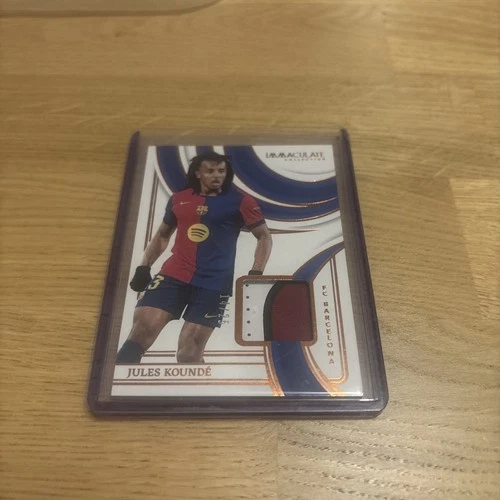 Jules Kounde 2024 Panini Immaculate Sapphire /25