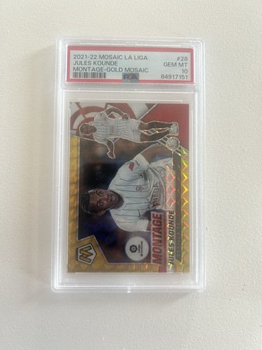 Jules Kounde 2021 Panini Mosaic Gold /10