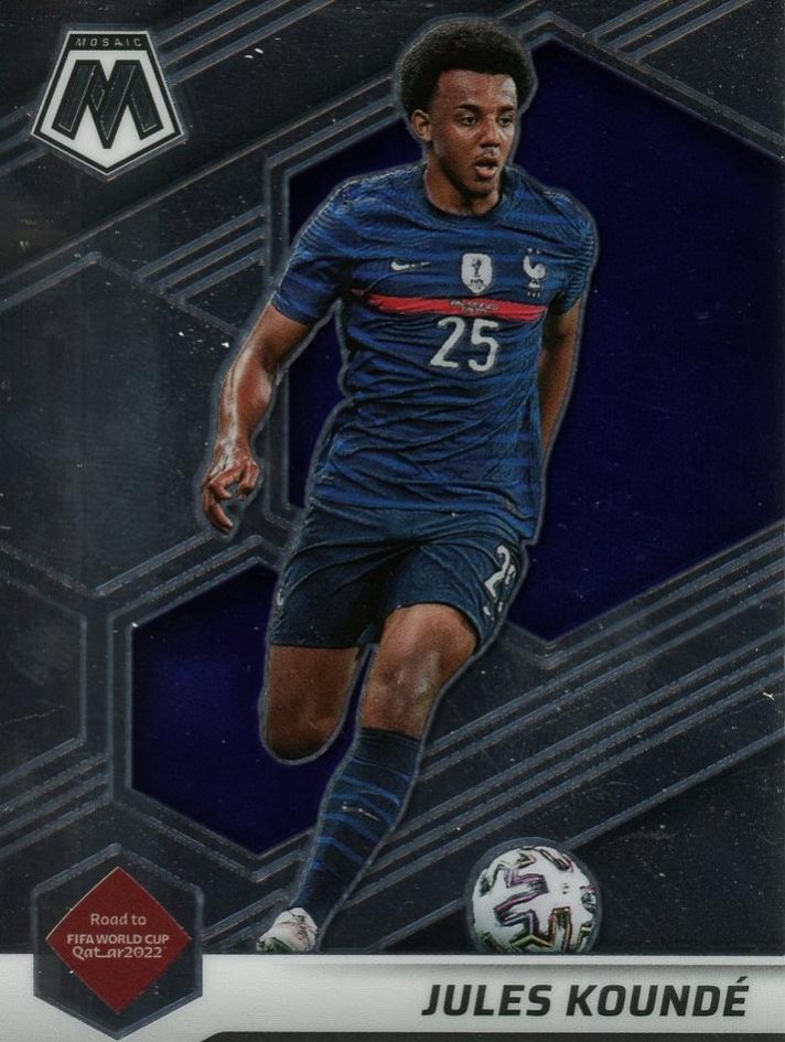 Jules Kounde 2021 Panini Mosaic Road to FIFA World Cup