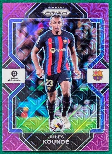 Jules Kounde 2022 Panini Prizm Purple Mojo