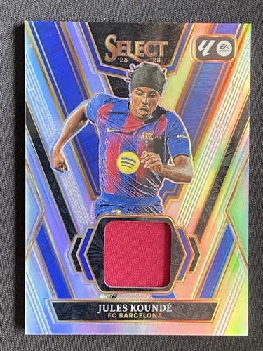 Jules Kounde 2025 Panini Select Argento