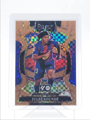 Jules Kounde 2025 Panini Select Bronze Checker /99
