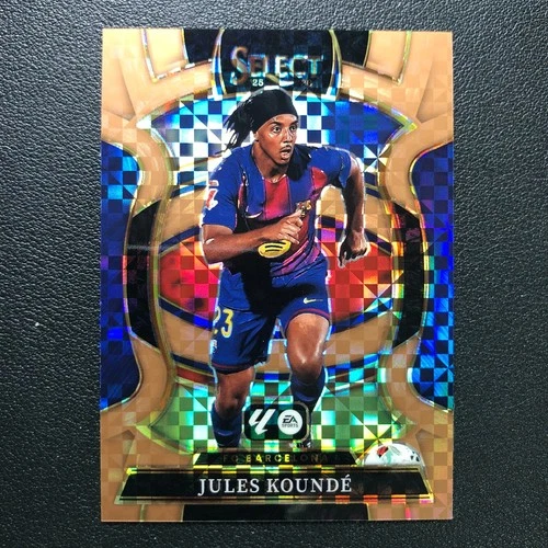 Jules Kounde 2025 Panini Select Bronze Checker /99