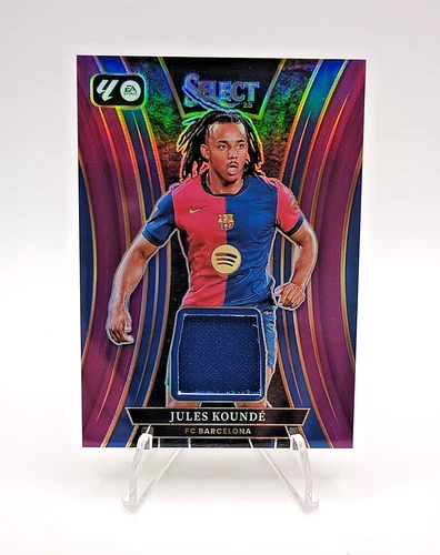 Jules Kounde 2024 Panini Select La Liga Purple /49