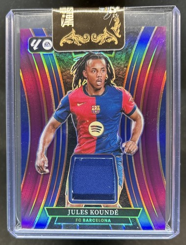 Jules Kounde 2025 Panini Select Maglia Viola Prizm /49