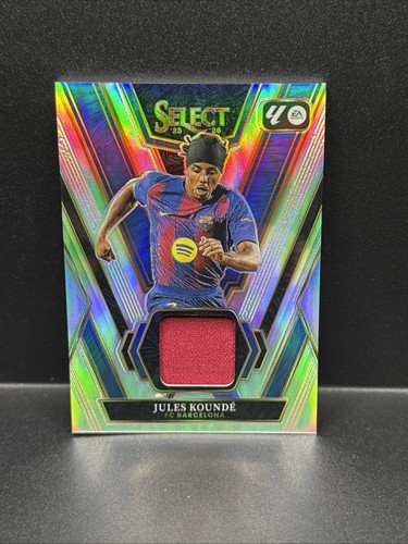 Jules Kounde 2025 Panini Select Silver Prizm