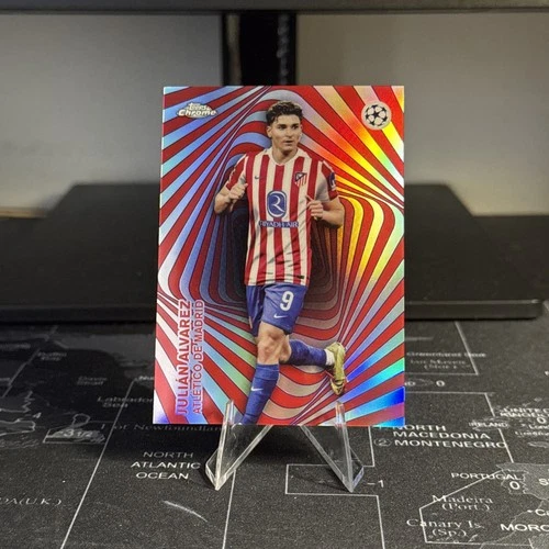 Julian Alvarez 2025 Topps Chrome