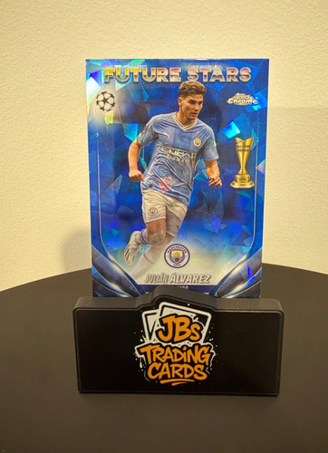 Julian Alvarez 2023 Topps Chrome Sapphire