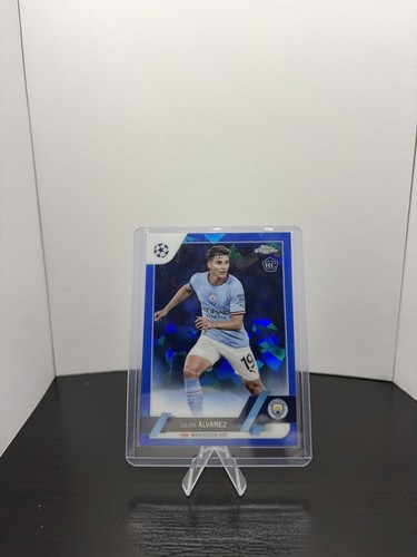 Julian Alvarez 2022 Topps Chrome Sapphire Sapphire