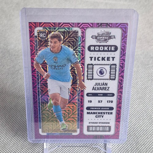 Julian Alvarez 2022 Panini Chronicles Purple