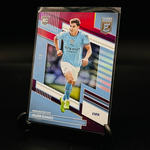Julian Alvarez 2023 Panini Donruss Elite Purple /15