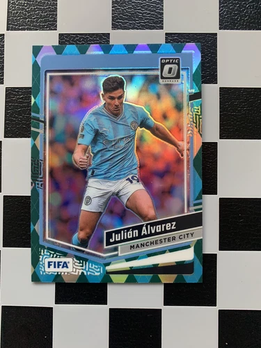 Julian Alvarez 2024 Panini Donruss Optic Argyle Prizm