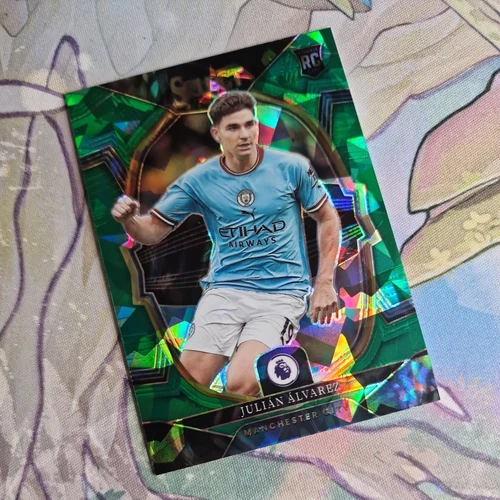 Julian Alvarez 2023 Panini FIFA Select Green Ice