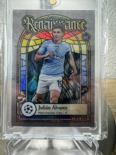 Julian Alvarez 2022 Topps Merlin Chrome