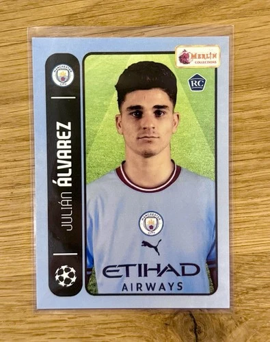 Julian Alvarez 2023 Topps Merlin Chrome