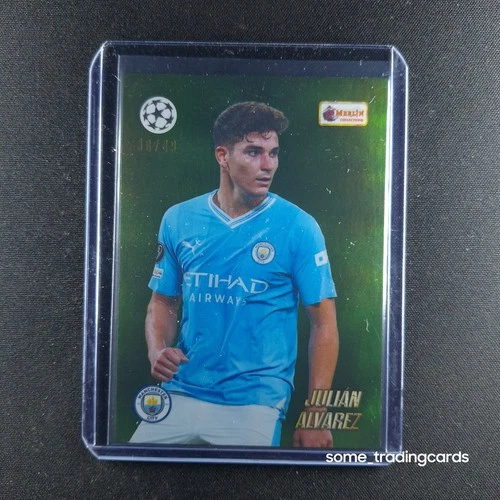 Julian Alvarez 2023 Topps Merlin Chrome /49