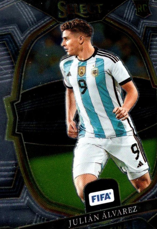 Julian Alvarez 2022 Panini Select FIFA