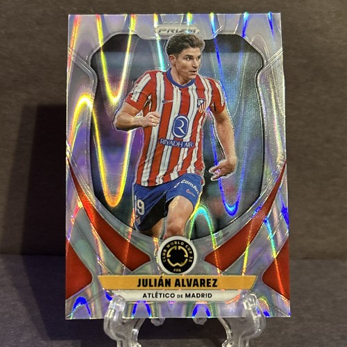 Julian Alvarez 2025 Panini Prizm FIFA Club World Cup Seismic Prizm /25