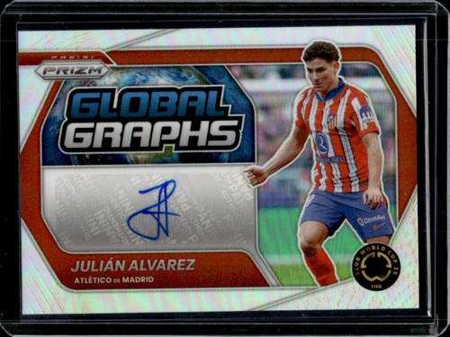 Julian Alvarez 2025 Panini Prizm Silver /99