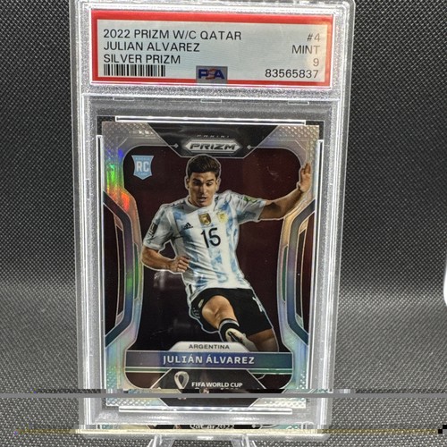 Julian Alvarez 2022 Panini Prizm World Cup Qatar Silver Prizm