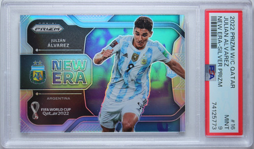 Julian Alvarez 2022 Panini Prizm World Cup Silver