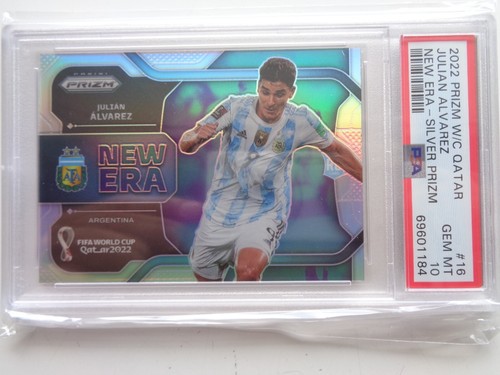 Julian Alvarez 2022 Panini Prizm World Cup Silver