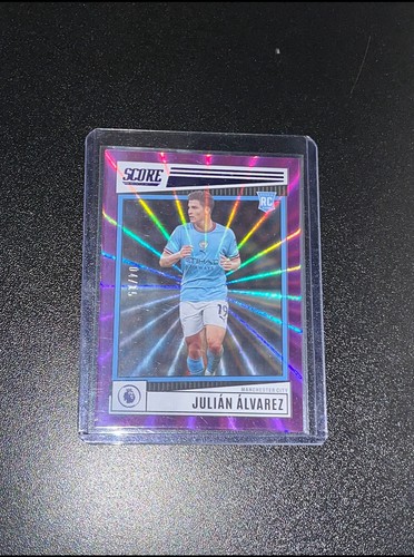 Julian Alvarez 2022 Panini Score Purple Lasers /15