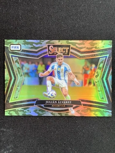 Julian Alvarez 2024 Panini Select Camo Prizm /135