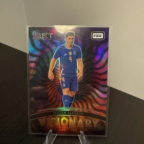 Julian Alvarez 2024 Panini Select FIFA Refractor #16
