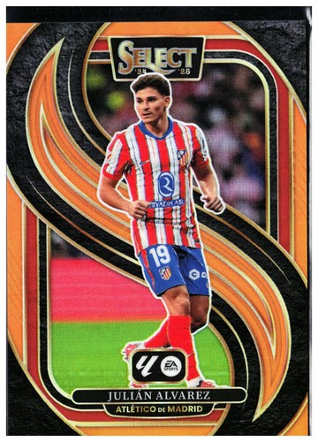 Julian Alvarez 2024 Panini Select La Liga Orange /49