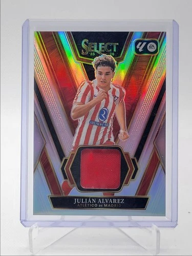 Julian Alvarez 2025 Panini Select La Liga Silver Prizm