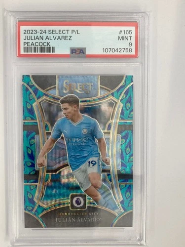 Julian Alvarez 2024 Panini Select Peacock
