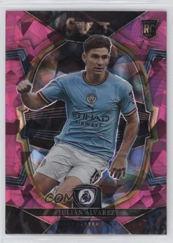 Julian Alvarez 2022 Panini Select Pink Ice Prizm