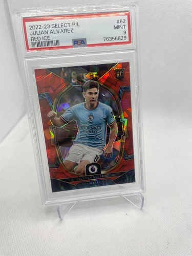 Julian Alvarez 2022 Panini Select Red Ice