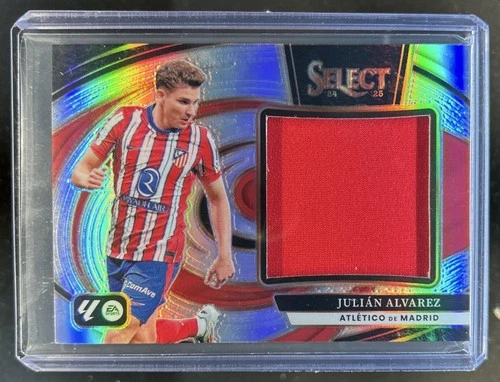 Julian Alvarez 2024 Panini Select Silver Prizm