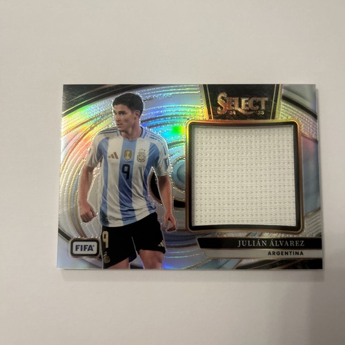 Julian Alvarez 2024 Panini Select Silver Prizm