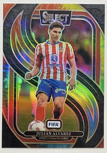 Julian Alvarez 2024 Panini Select Tie Dye 25/25