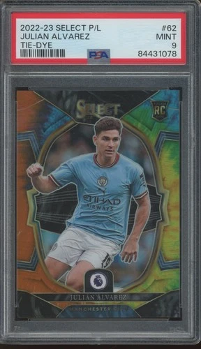 Julian Alvarez 2022 Panini Select Tie-Dye /49