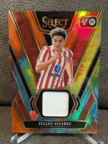 Julian Alvarez 2025 Panini Select Tie-Dye Prizm /25