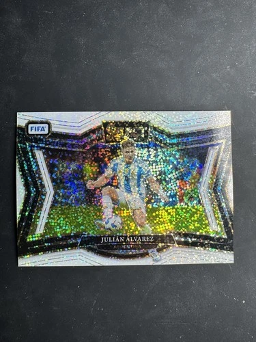 Julian Alvarez 2024 Panini Select White Sparkle /206