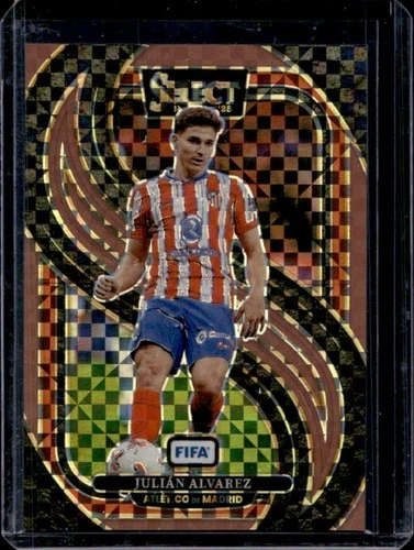 Julian Alvarez 2024 Panini Seleziona FIFA Checker /75