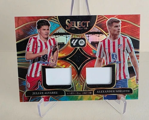 Julian Alvarez / Sorloth 2025 Panini Select Tie-Dye /25