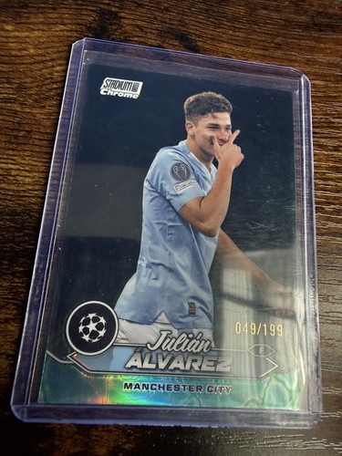 Julian Alvarez 2024 Topps Stadium Club Chrome /199