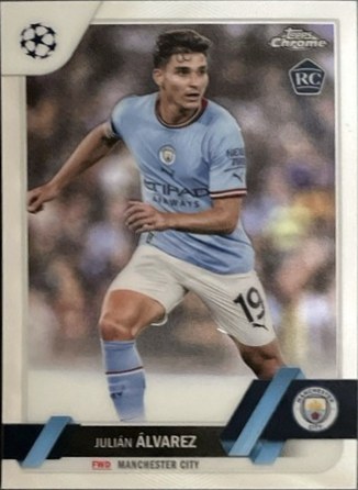 Julian Alvarez 2023 Topps Chrome UCC #68