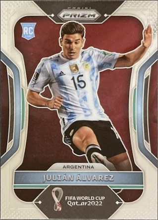 Julian Alvarez 2022 Topps Chrome World Cup #4