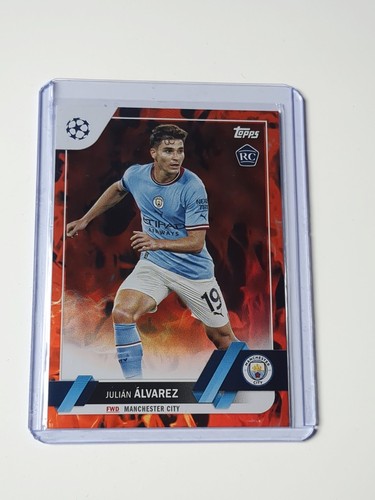 Julian Alvarez 2022 Topps UCC Inferno Foil