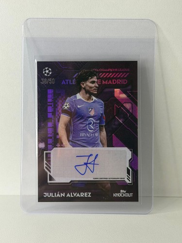 Julian Alvarez 2025 Topps UCC Knockout /50