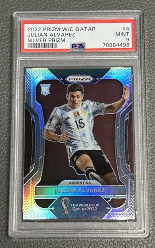 Julian Alvarez 2022 Panini World Cup Silver Prizm