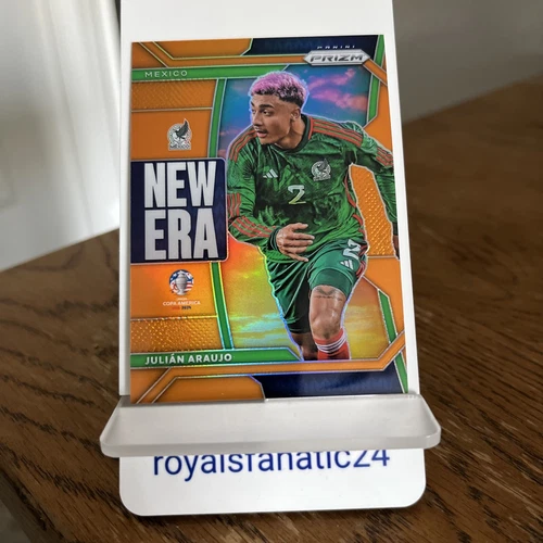 Julian Araujo 2024 Panini Prizm Orange /25